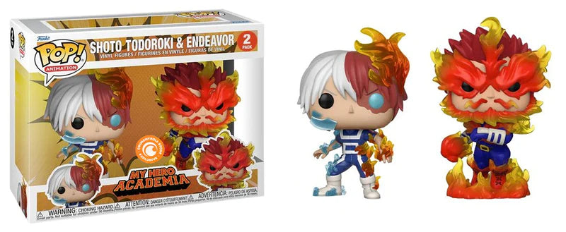 My Hero Academia - Endeavor and Todoroki 2-Pack Funko Pop!