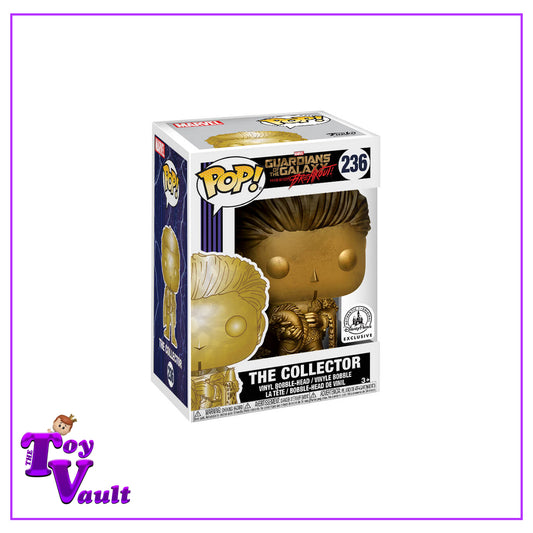 Funko Pop! Marvel Guardians of the Galaxy - The Collector #236 (Gold) Disney Parks Exclusive