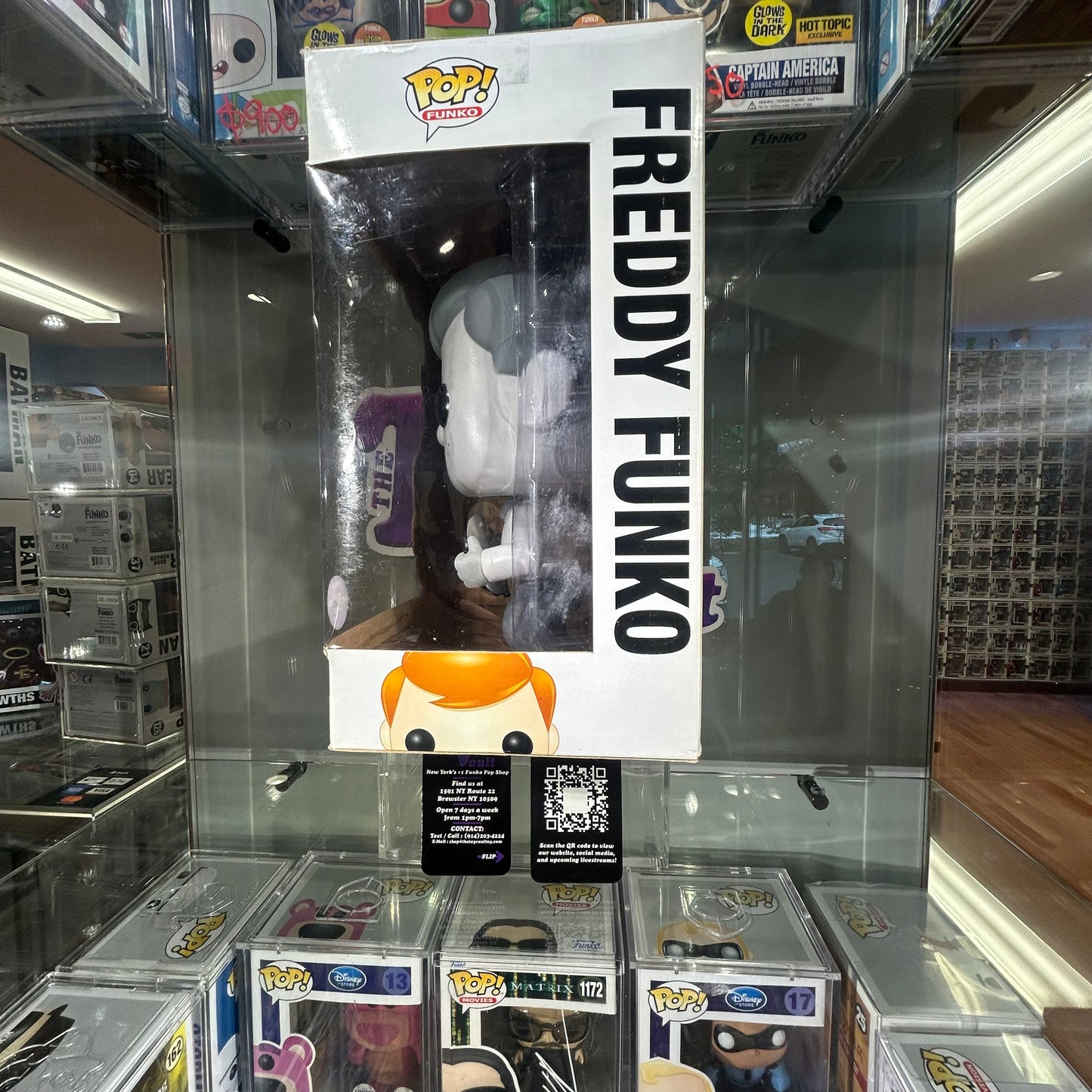 Funko Pop! Icons - Giant Freddy Funko (Black and White) (9 Inch) SE San Diego Comic Con Exclusive LE 240