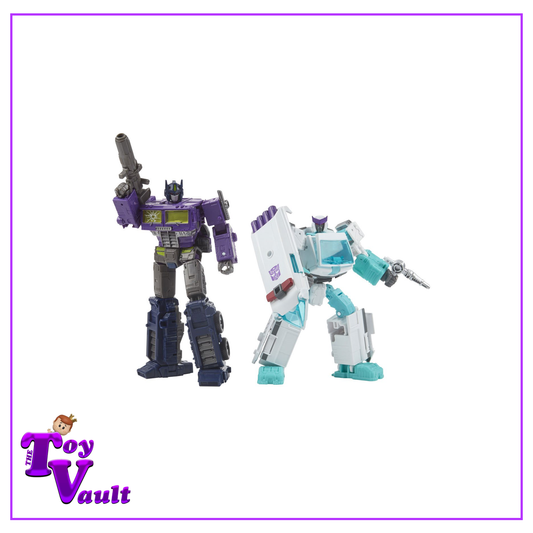 Hasbro Transformers Generations Selects Shattered Glass Optimus Prime and Ratchet Exclusive 2-Pack Preorder