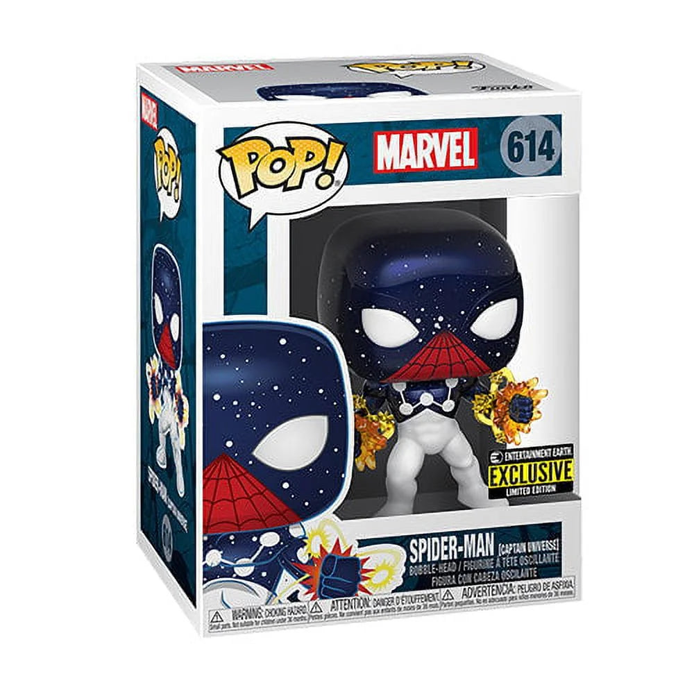 Funko Pop! Marvel - Spider-Man Captain Universe #614 Entertainment Earth Exclusive