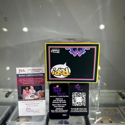Funko Pop! Disney Alice in Wonderland - Cheshire Cat #1059 Blacklight Signed by Jim Cummings Funko Shop Exclusive
