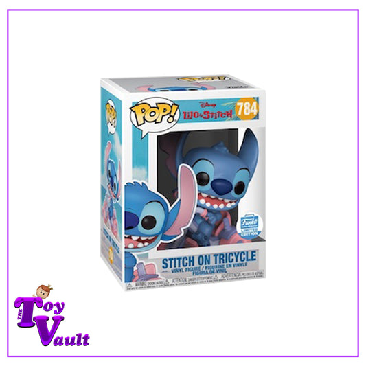 Funko Pop! Disney Lilo and Stitch - Stitch on Tricycle #784 Funko Shop Exclusive