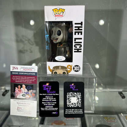 Funko Pop! Television Adventure Time - The Lich #303 Signed by Ron Perlman