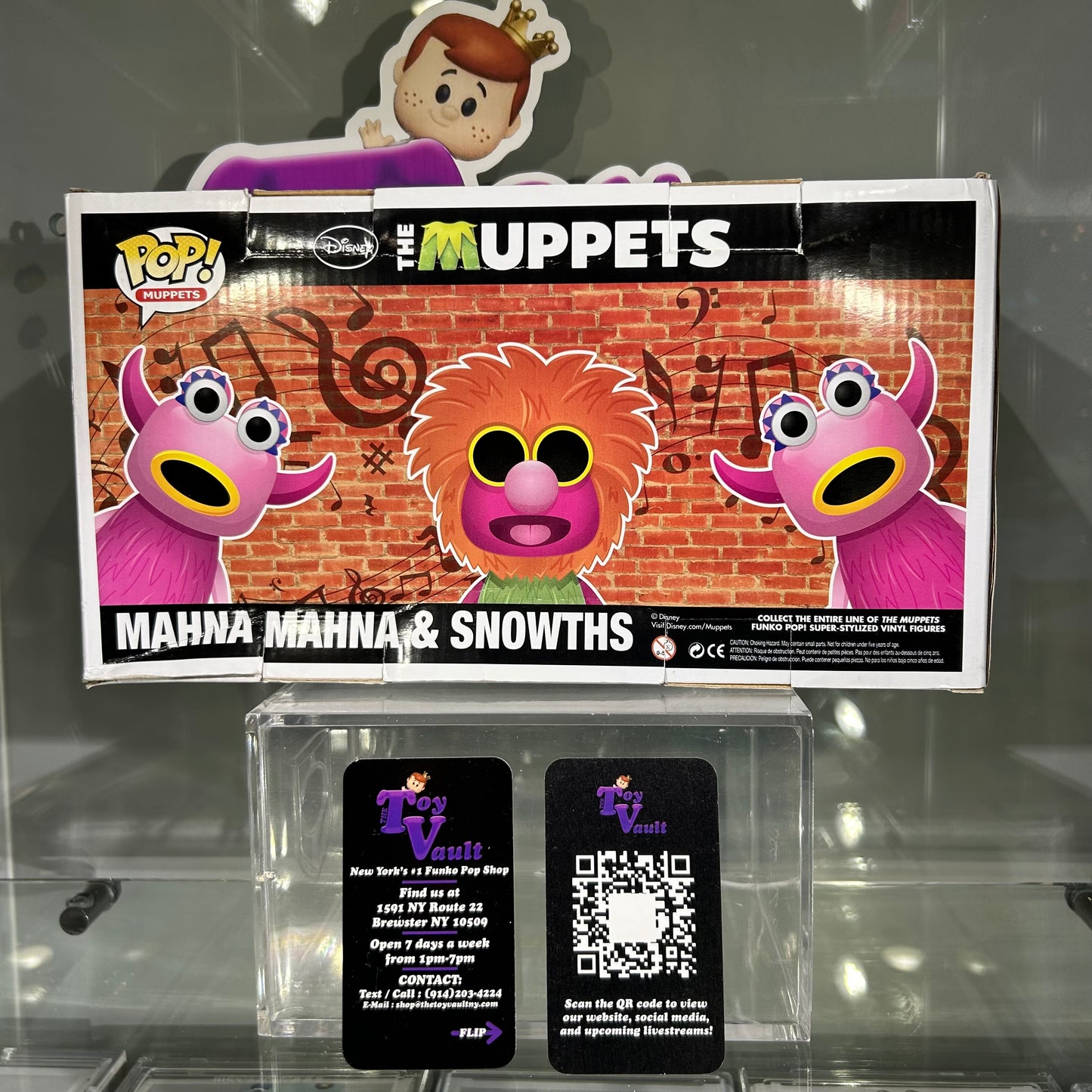 Funko Pop! Disney Muppets - Mahna Mahna and Snowths (3 Pack) Metallic 2012 San Diego Comic Con Exclusive LE 480