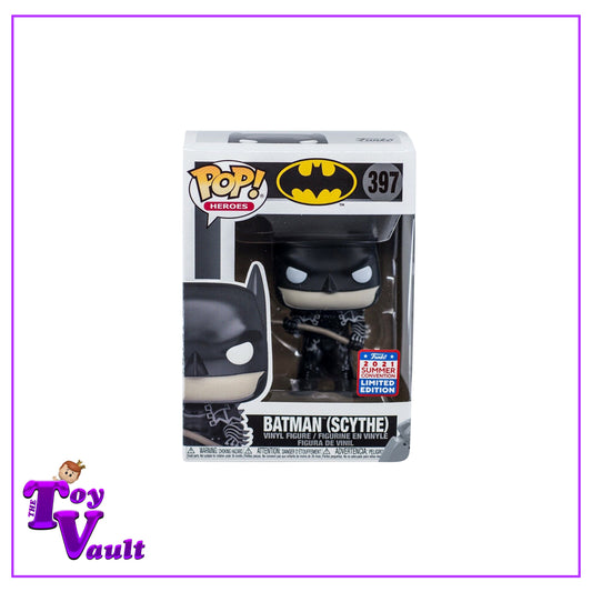 Funko Pop! DC Heroes Batman - Batman (Scythe) #397 Virtual Summer Convention Shared Exclusive