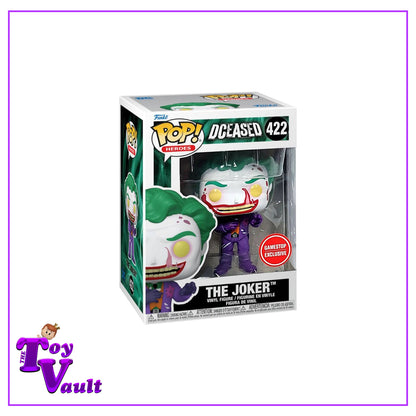 Funko Pop! DC Heroes DCeased - The Joker (Bloody) #422 GameStop Exclusive