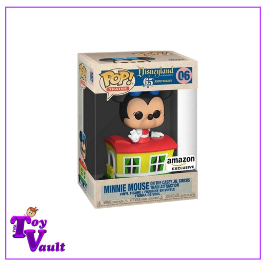 Funko Pop! Disney Disneyland 65th Anniversary - Minnie Mouse on the Casey Jr Circus #06 Amazon Exclusive