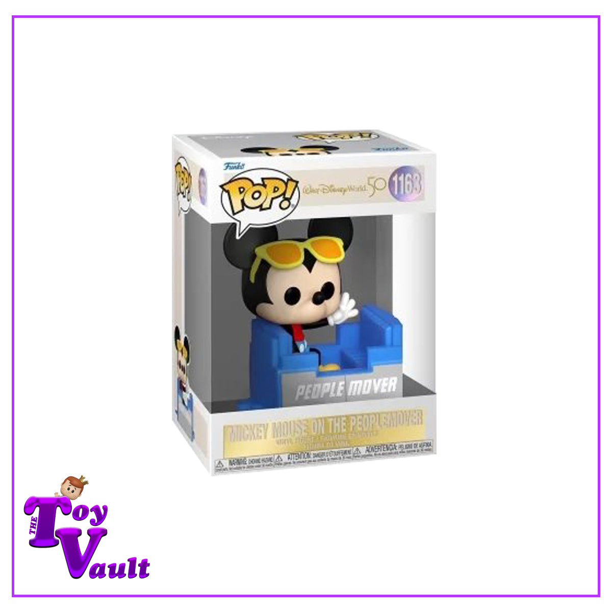 Funko Pop! Disney World 50th Anniversary - Mickey Mouse on the Peoplemover #1163