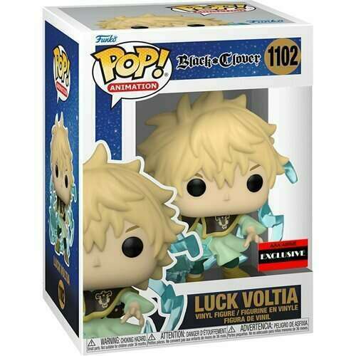 Funko Pop! Animation Black Clover - Luck Voltia #1102 AAA Anime Exclusive