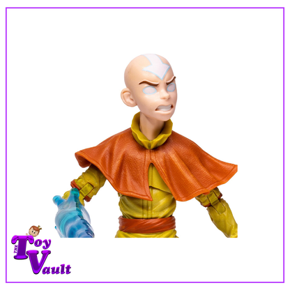McFarlane Toys Animaton Avatar the Last Airbender Aang Avatar State Gold Label 7-Inch Scale Action Figure
