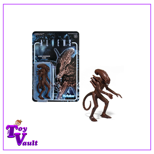 Super7 Horror Aliens Alien Warrior Dusk 3 3/4 Inch ReAction Figure