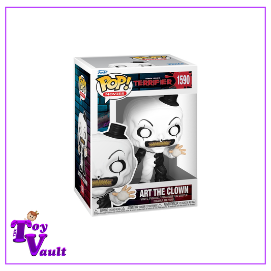 Funko Pop! Horror Movies Terrifier - Art the Clown with Knife #1590 Preorder