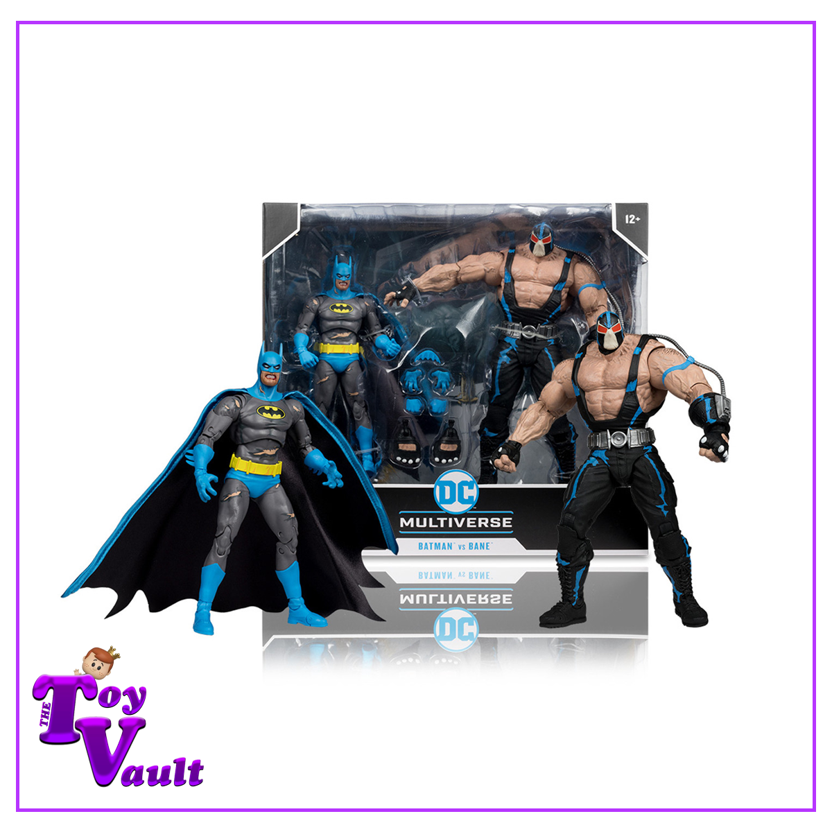 McFarlane Toys DC Heroes Multiverse - Knightfall Batman and Bane (2 Pack) Action Figure Preorder