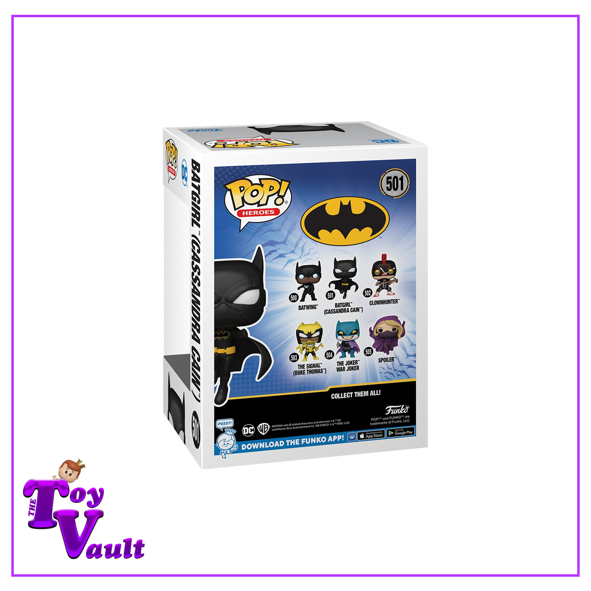 Funko Pop! DC Heroes Batman War Zone - Batgirl (Cassandra Cain) #501
