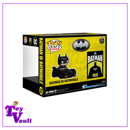 Funko Pop! DC Heroes Batman 85th Anniversary - Batman in Batmobile #522 (Deluxe Ride) Preorder
