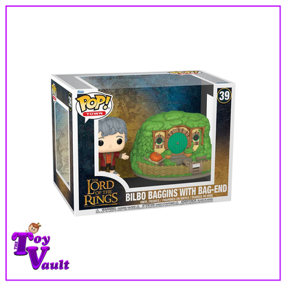 Funko Pop! Movies Lord of the Rings - Bilbo Baggins with Bag-End #39 (Town) Preorder