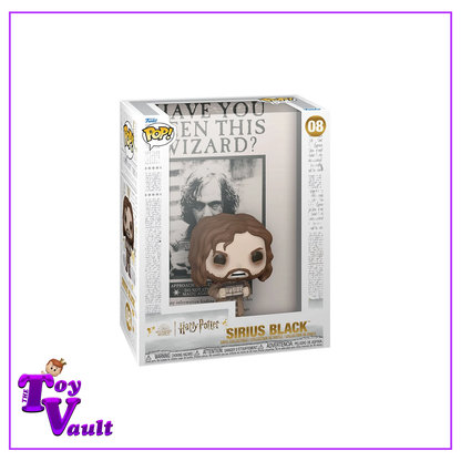 Funko Pop! Movies Harry Potter and the Prisoner of Azkaban - Sirius Black (Wanted Cover) #08 Preorder