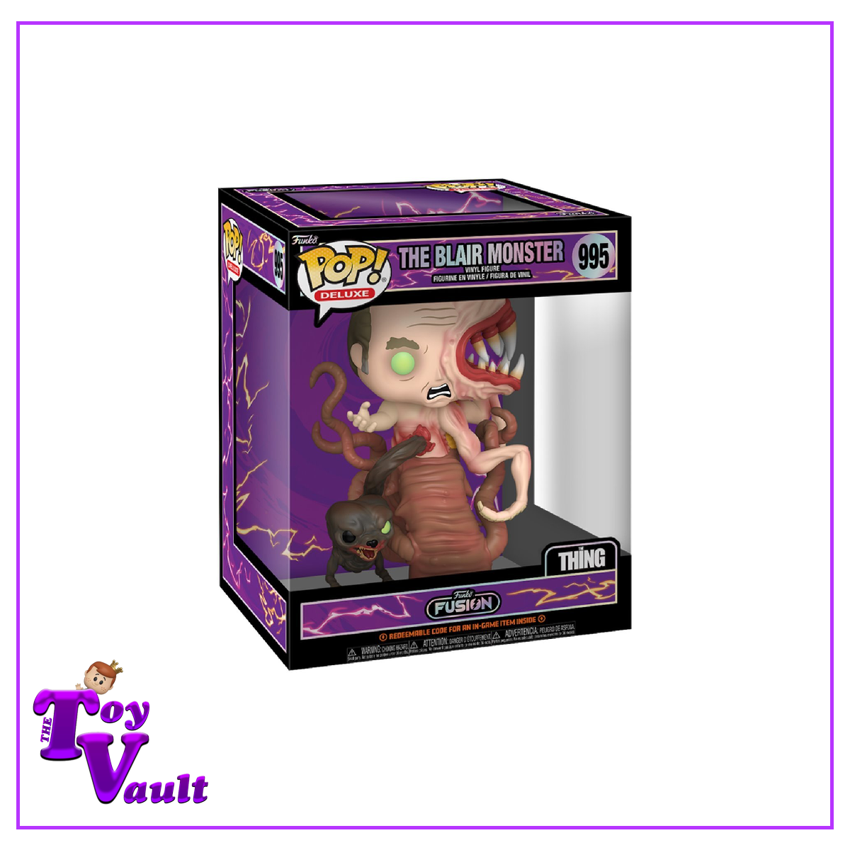 Funko Pop! Fusion Horror The Thing - Blair Monster #995 (Deluxe) with Redeemable Code Preorder