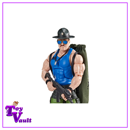 Hasbro Retro Toys GI Joe Classified Series Sgt. Slaughter (Blue) Preorder