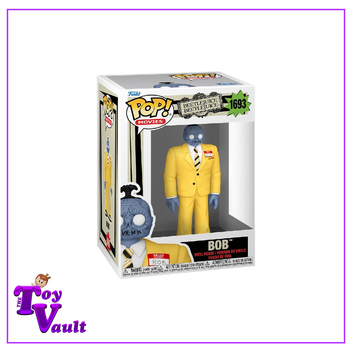 Funko Pop! Horror Movies Beetlejuice 2 - Bob (Yellow Suit) #1693