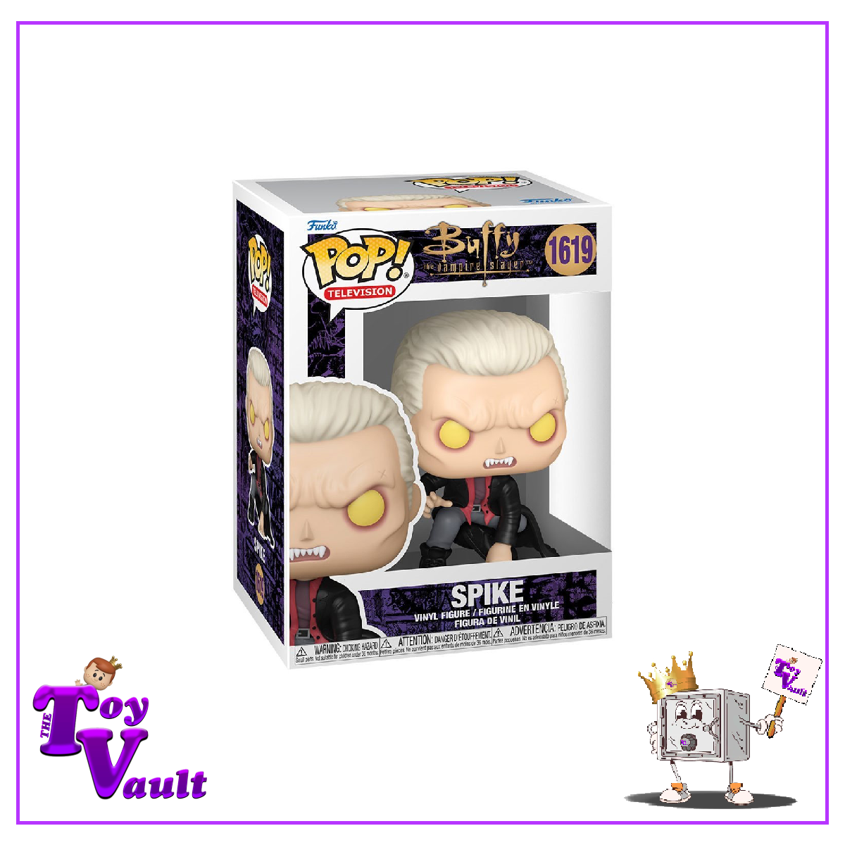 Funko Pop! Horror Television Buffy the Vampire Slayer - Spike (Vampire) #1619 Preorder