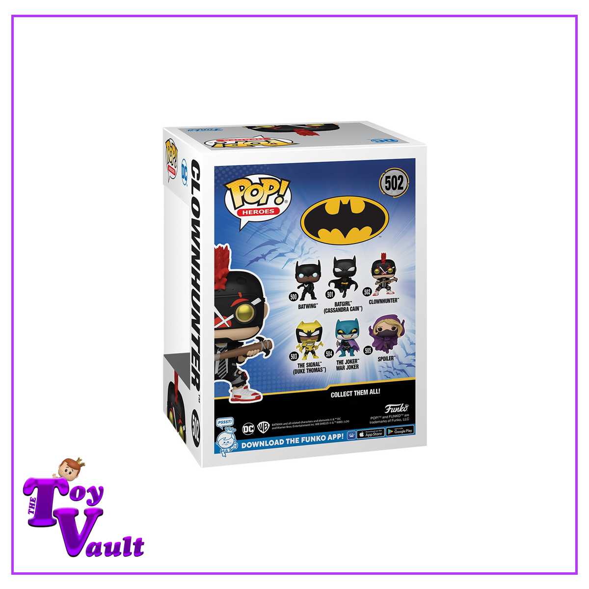 Funko Pop! DC Heroes Batman War Zone - Clownhunter #502