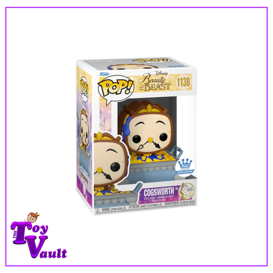 Funko Pop! Disney Beauty and the Beast - Cogsworth #1138 Funko Shop Exclusive