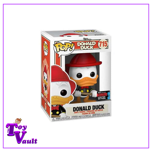 Funko Pop! Disney Mickey and Friends - Donald Duck as Firefighter #715 NYCC Shared Exclusive