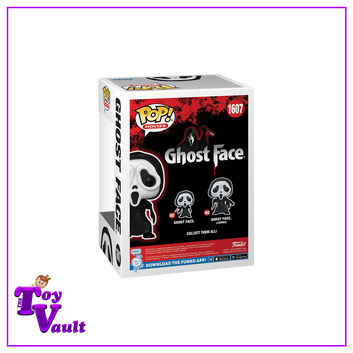 Funko Pop! Horror Movies Scream - Ghost Face with Knife #1607