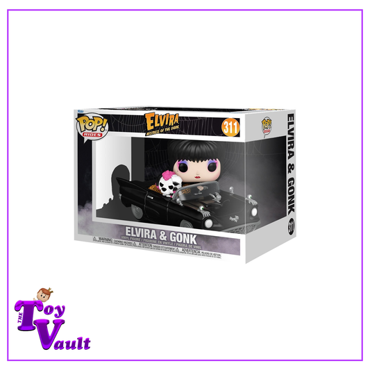 Funko Pop! Horror Mistress of the Dark - Elvira with Gonk in the Macabre Mobile #311 (Deluxe Ride) Preorder