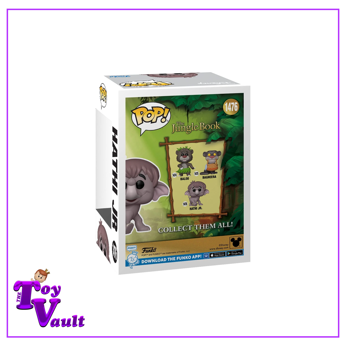 Funko Pop! Disney The Jungle Book - Hathi Jr. #1476 Preorder