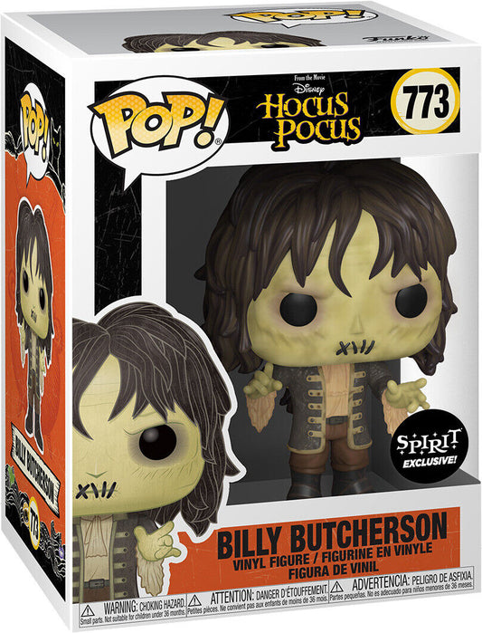 Funko Pop! Disney Horror Hocus Pocus - Billy Butcher #773 Spirit Halloween Exclusive