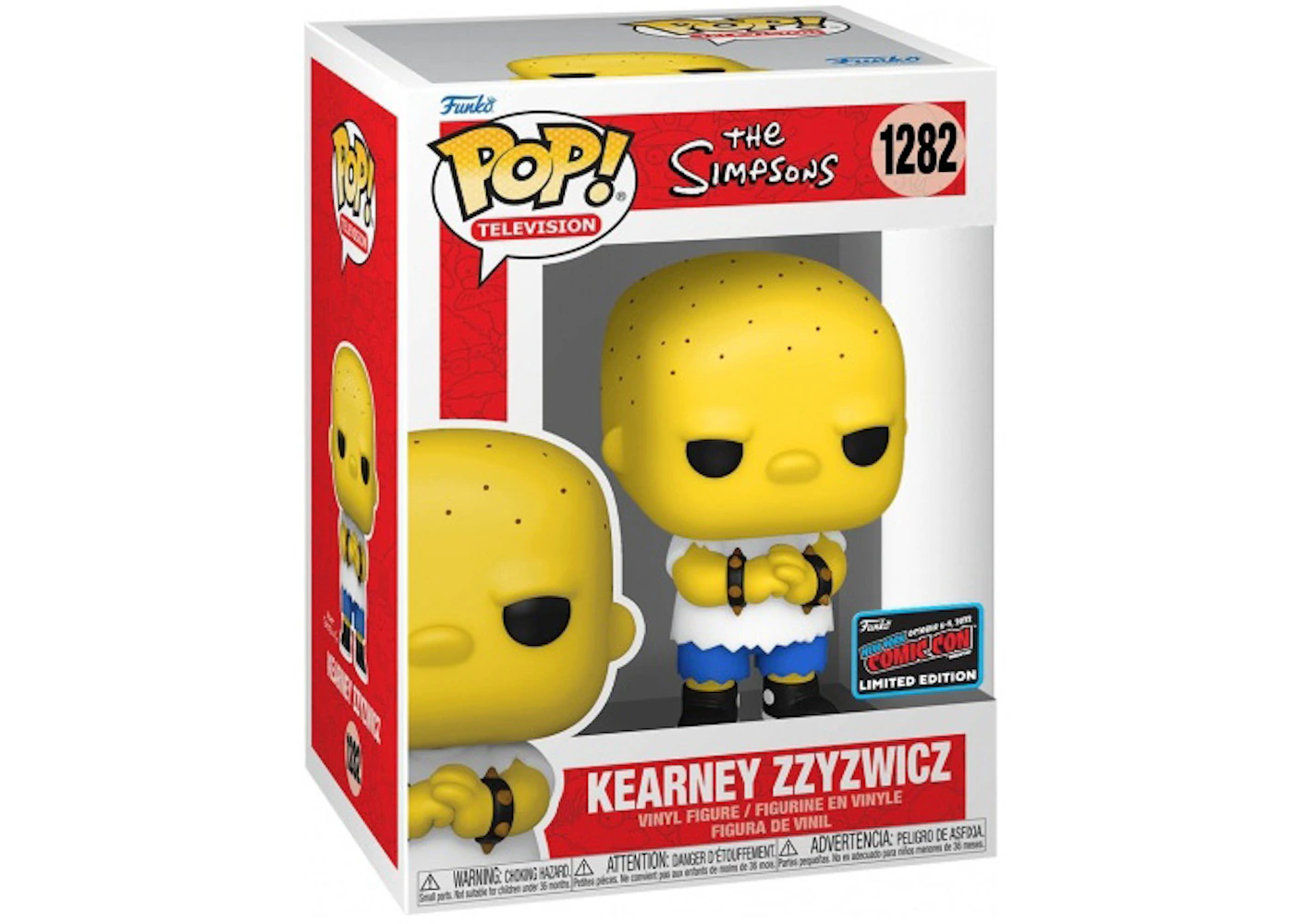 Funko Pop! Television The Simpsons - Kearney Zzyzwicz #1282 New York Comic Con 2022 Exclusive