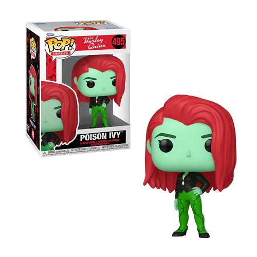 Funko Pop! DC Heroes Animated Harley Quinn - Poison Ivy #495
