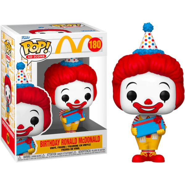 Funko Pop! Icons McDonalds - Ronald McDonald #180