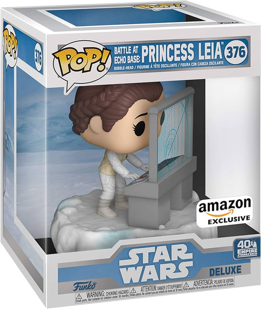 Funko Pop! Star Wars - Princess Leia (Battle at Echo Base) #376 Amazon Exclusive