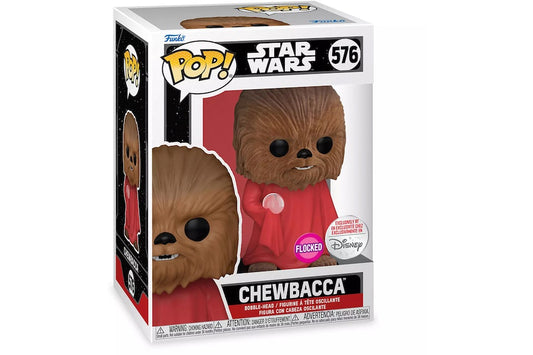 Funko Pop! Star Wars - Chewbacca #576 Flocked Disney Store Exclusive