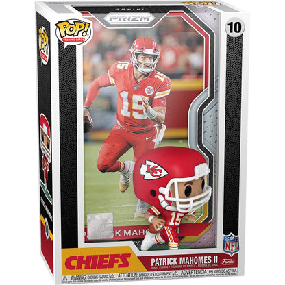 Funko Pop! Sports NFL - Patrick Mahomes Panini Prizm Trading Card Figure #10 (Kansas City Chiefs) Preorder