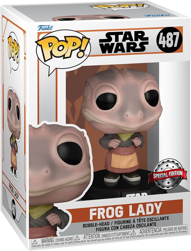 Funko Pop! Star Wars Mandalorian - Frog Lady #487 Special Edition Exclusive