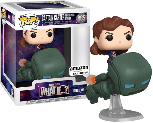 Funko Pop! Marvel What If - Captain Carter and the Hydra Stomper #885 Amazon Exclusive