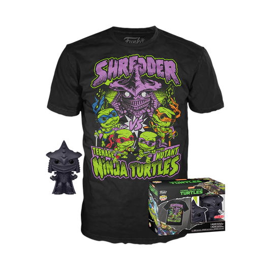 Funko Pop! Television Teenage Mutant Ninja Turtles - Shredder Diamond Pop and Tee Set Target Exclusive