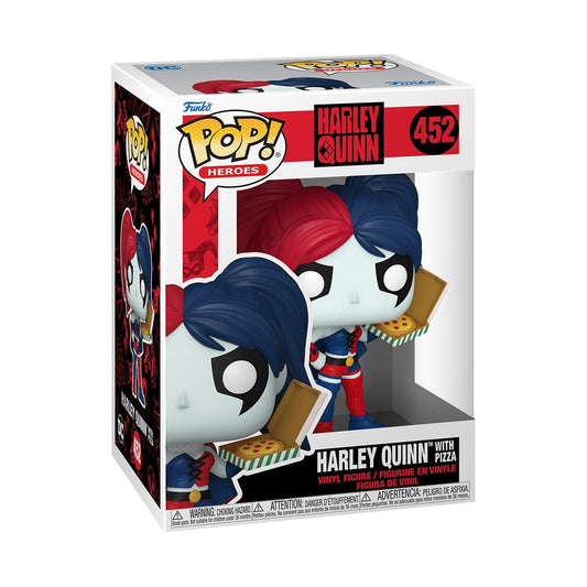 Funko Pop! DC Heroes Harley Quinn Takeover - Harley with Pizza Box #452