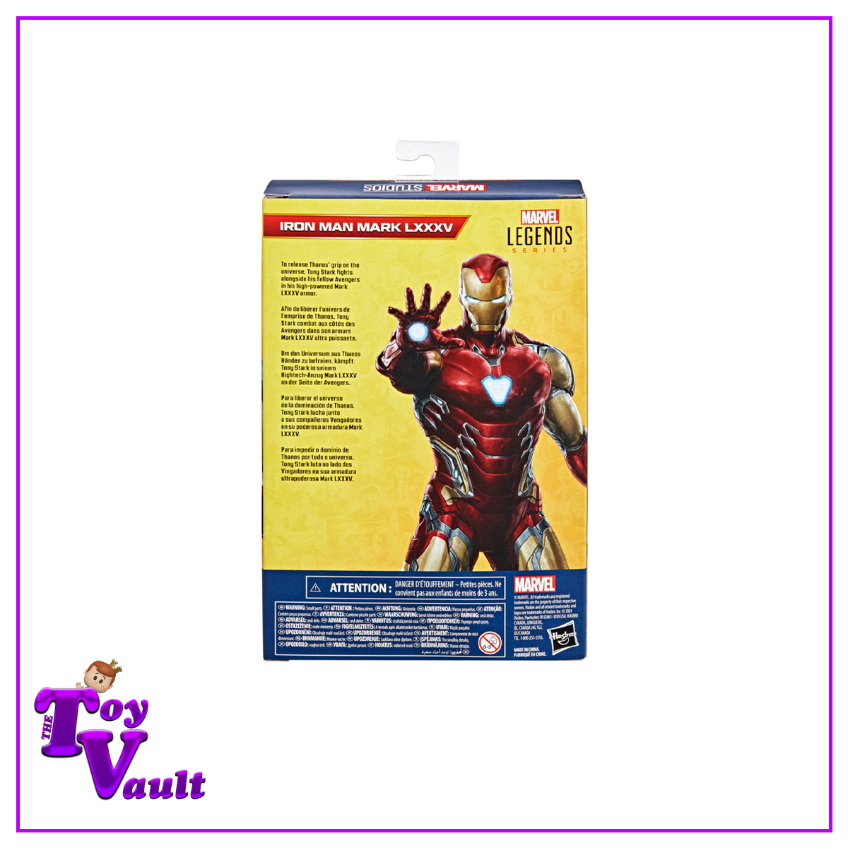 Hasbro Marvel Legends Avengers: Endgame Iron Man Mark LXXXV (85) 6-Inch Action Figure Preorder