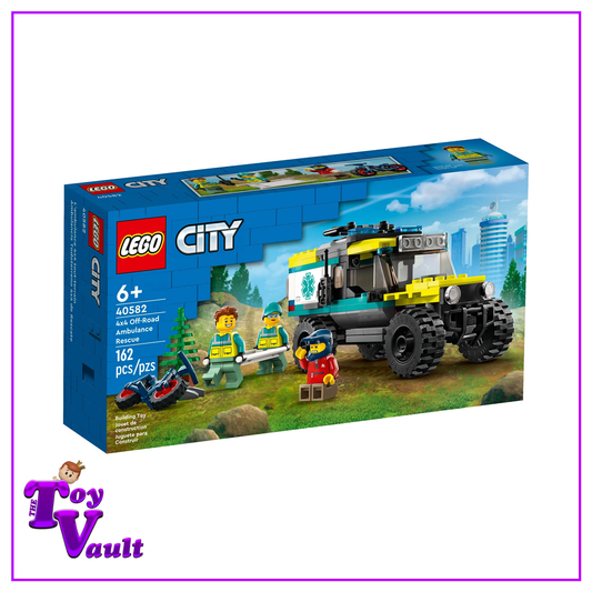 Lego City 4x4 Off Road Ambulance Rescue 162 pcs Building Toy