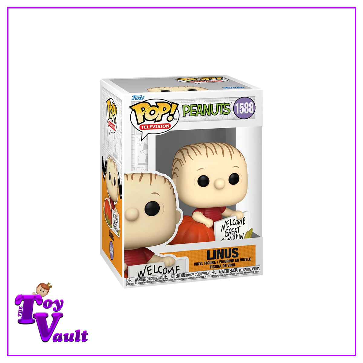 Funko Pop! Movies Peanuts It's The Great Pumpkin Charlie Brown - Linus #1588