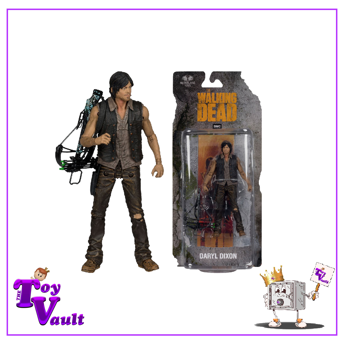 McFarlane Toys Horror The Walking Dead - Daryl Dixon 6-inch Action Figure Preorder