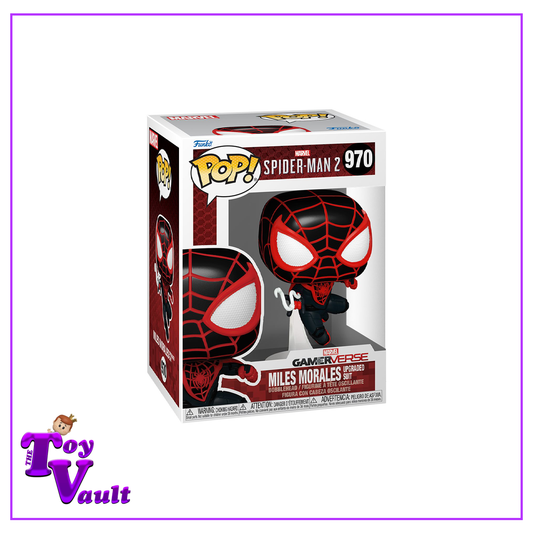 Funko Pop! Marvel Spider Man 2 Game - Miles Morales (Upgraded Suit) #970