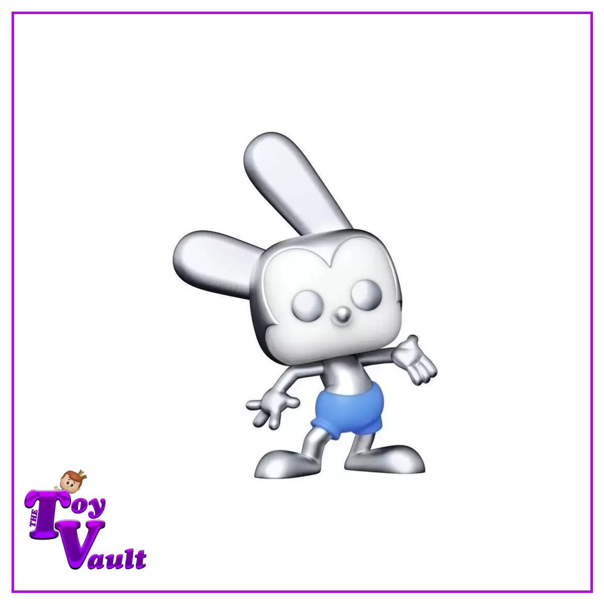 Funko Pop! Disney 100th Anniversary - Oswald the Lucky Rabbit #1350 Metallic Disney Parks Exclusive