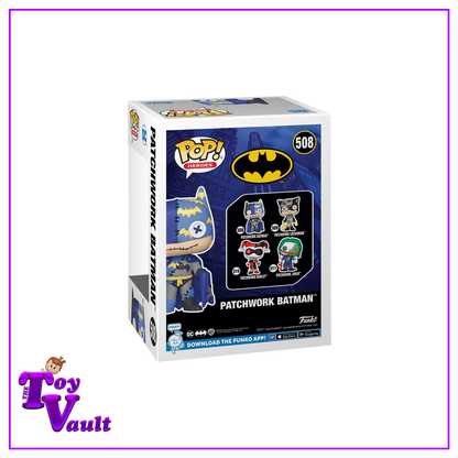 Funko Pop! DC Heroes Batman -  Batman (Patchwork) #508 Preorder
